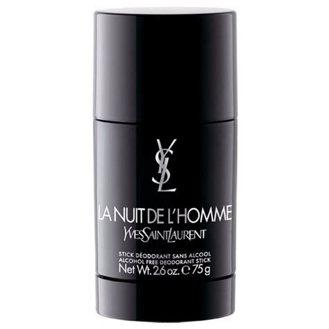 ysl l'homme la nuit deo stick 75 ean|la nuit de l'homme deodorant.